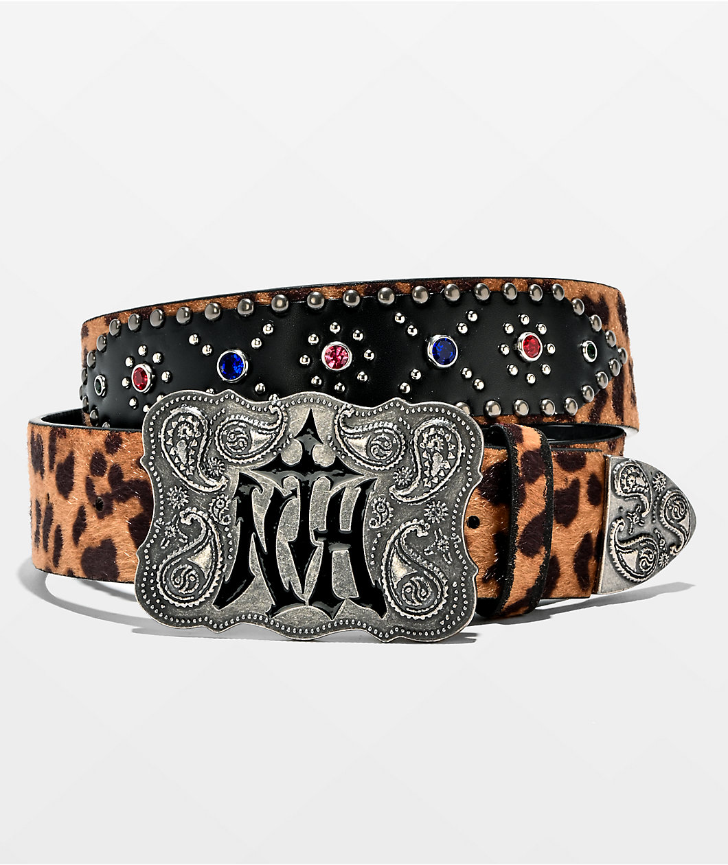 Ninth Hall Paisley Western Brown Belt