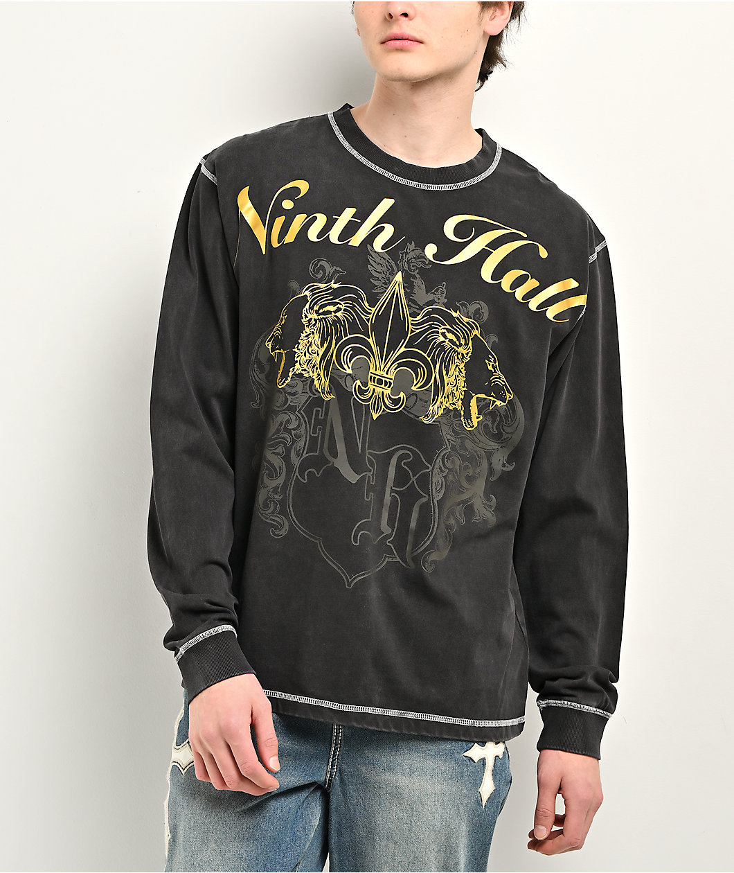 Ninth Hall Pride Black Long Sleeve T-Shirt