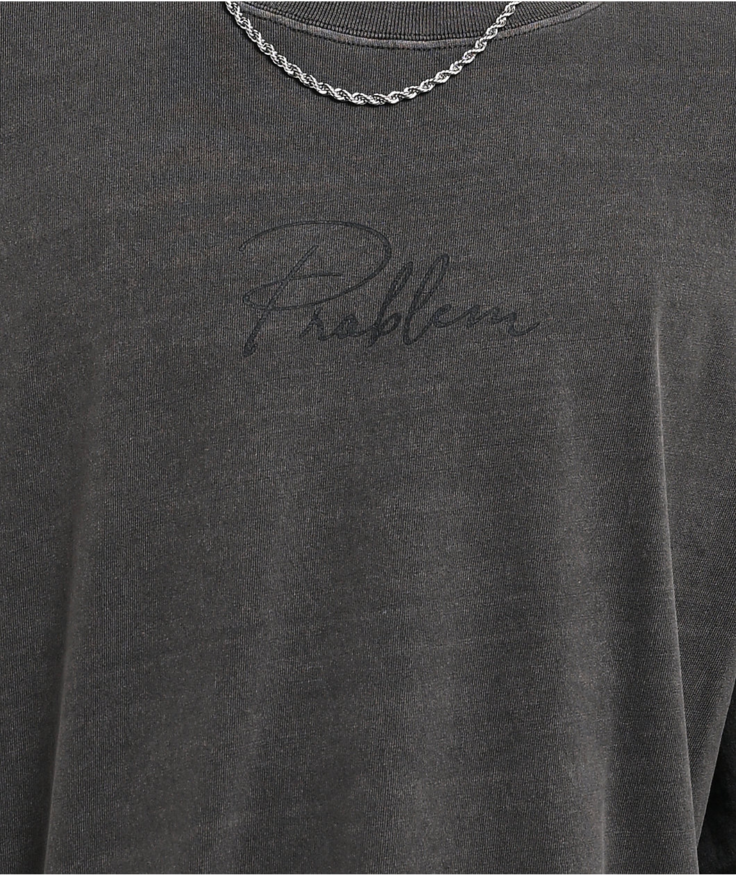 Ninth Hall Problem Grey Wash T-Shirt