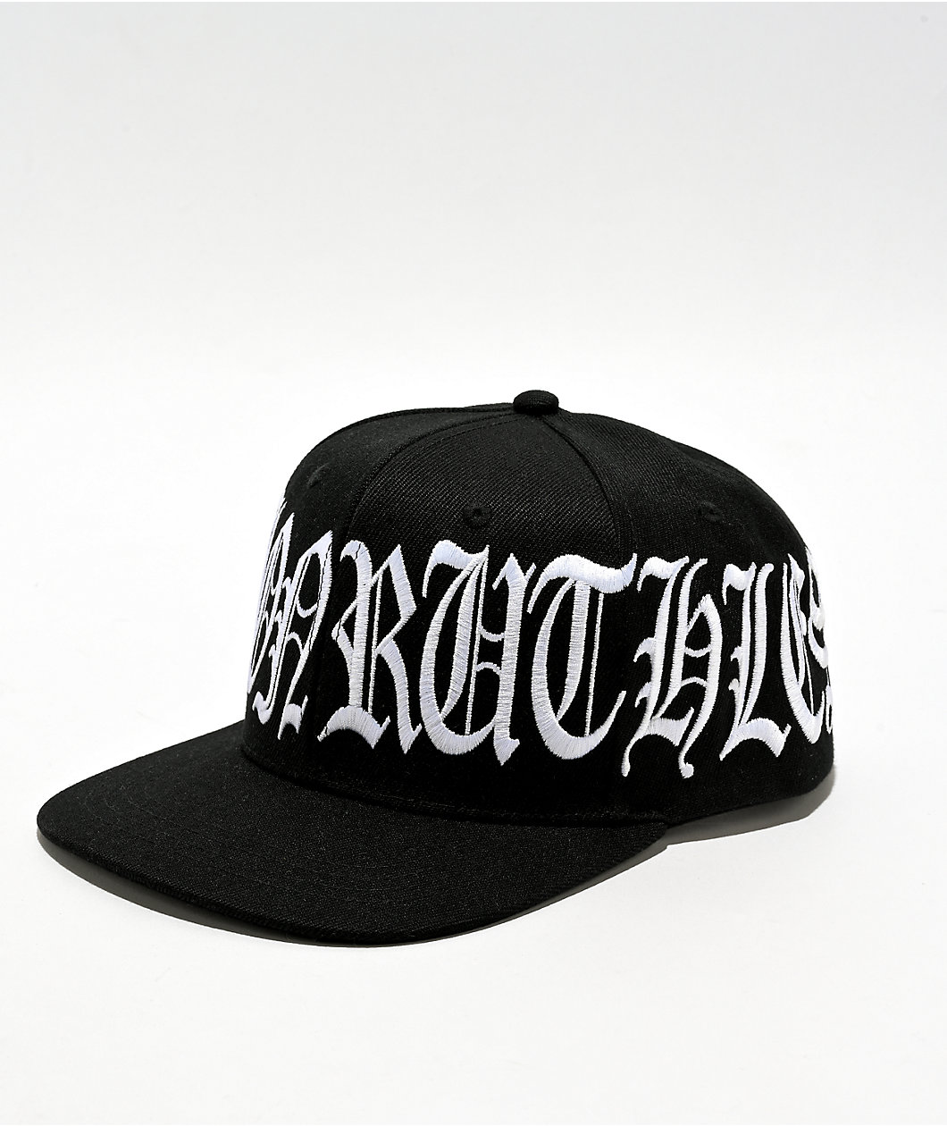 Ninth Hall Ruthless High Profile Black Snapback Hat