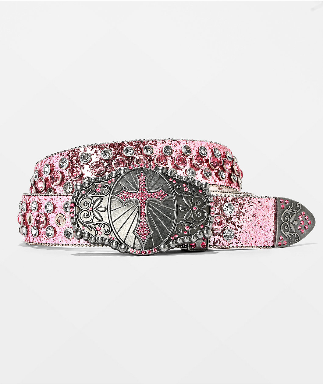 Ninth Hall Selah Pink Western Belt