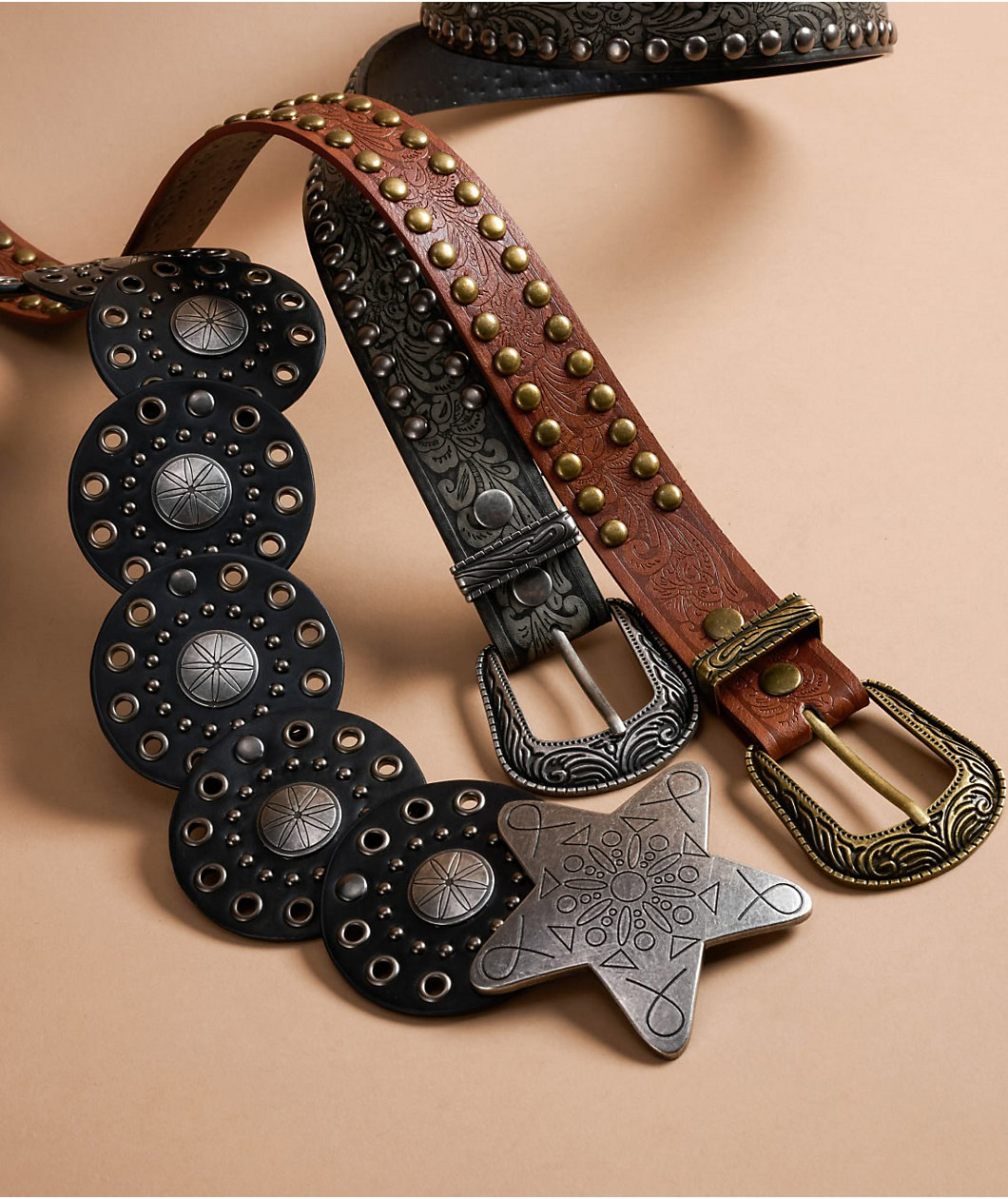 Ninth Hall Soleil Disc Western Black Belt