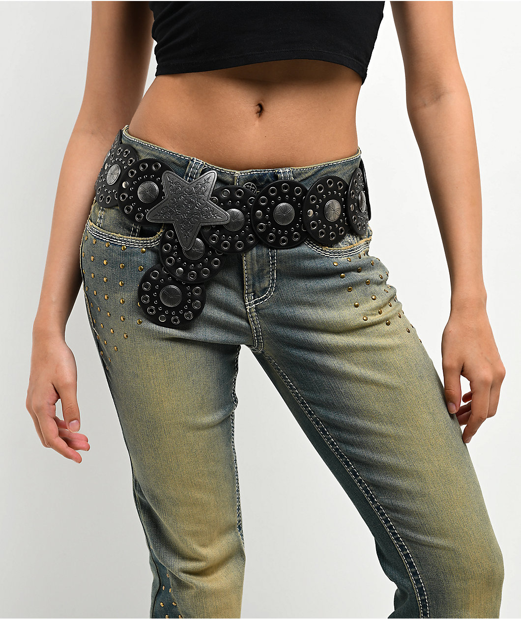 Ninth Hall Soleil Disc Western Black Belt