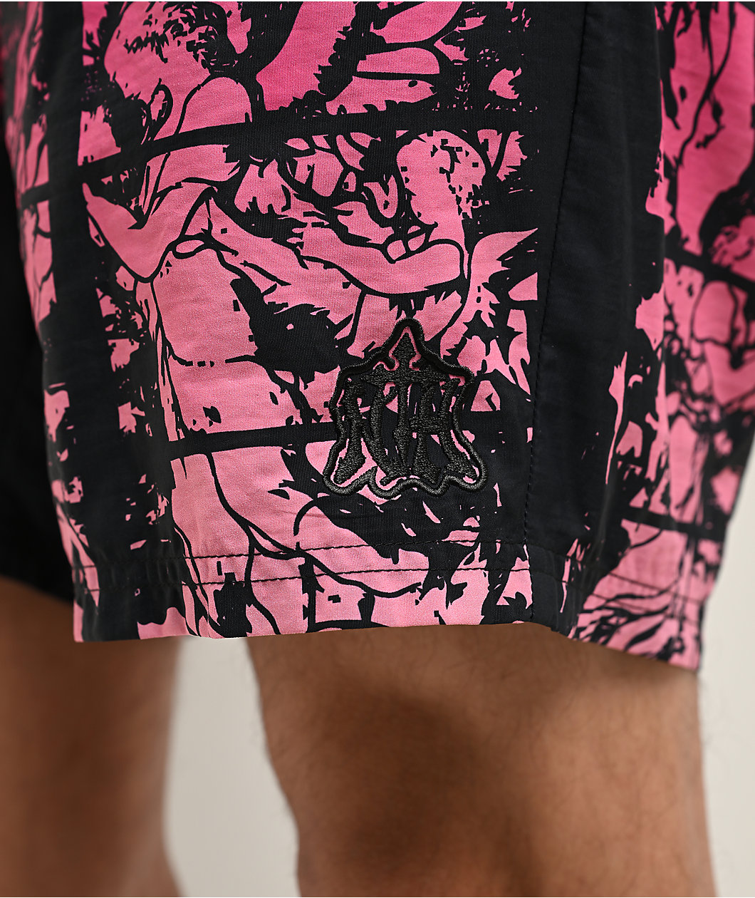Ninth Hall Stained Glass Black Board Shorts