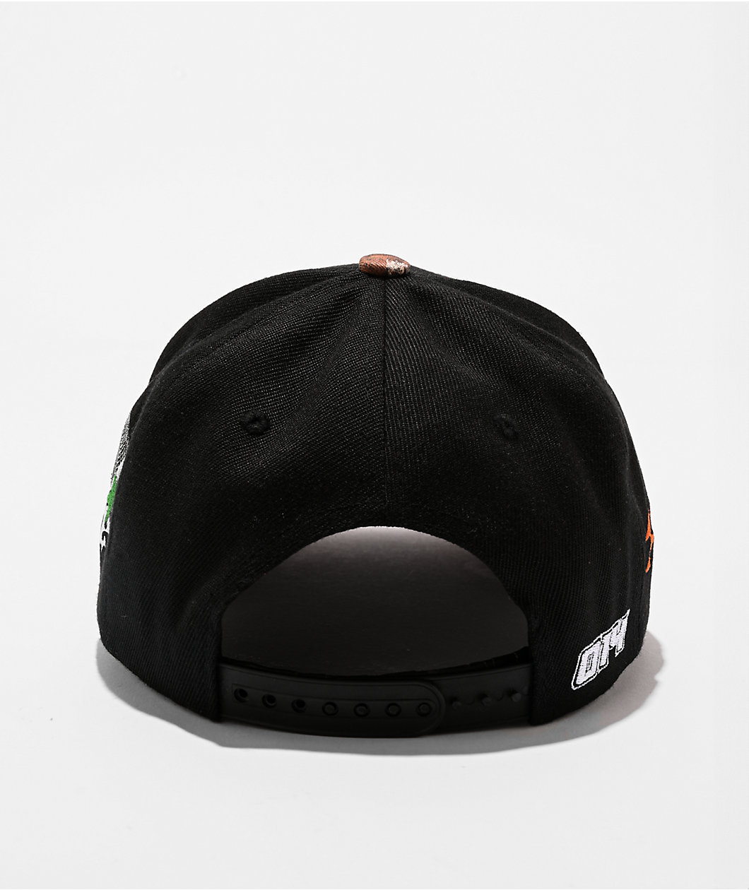 Ninth Hall Star A-Frame Black & Camo Snapback Hat