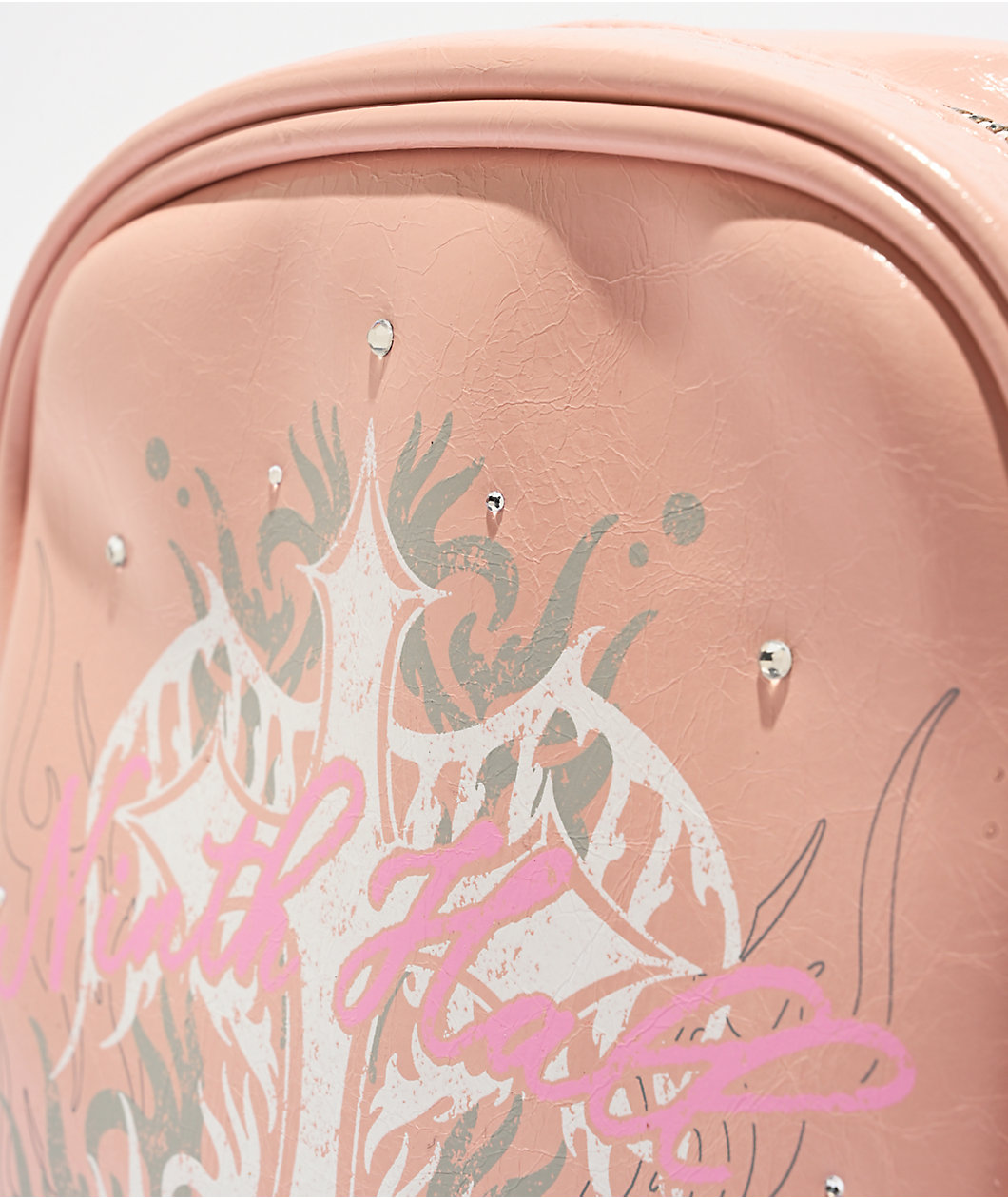 Ninth Hall Stone Rose Pink Crossbody Bag