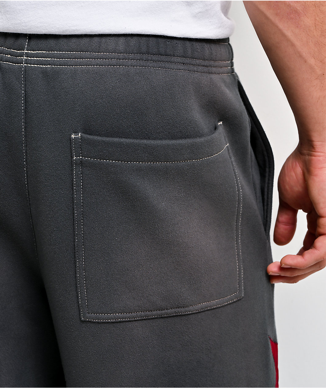 Ninth Hall Stub Star Grey Baggy Sweatpants