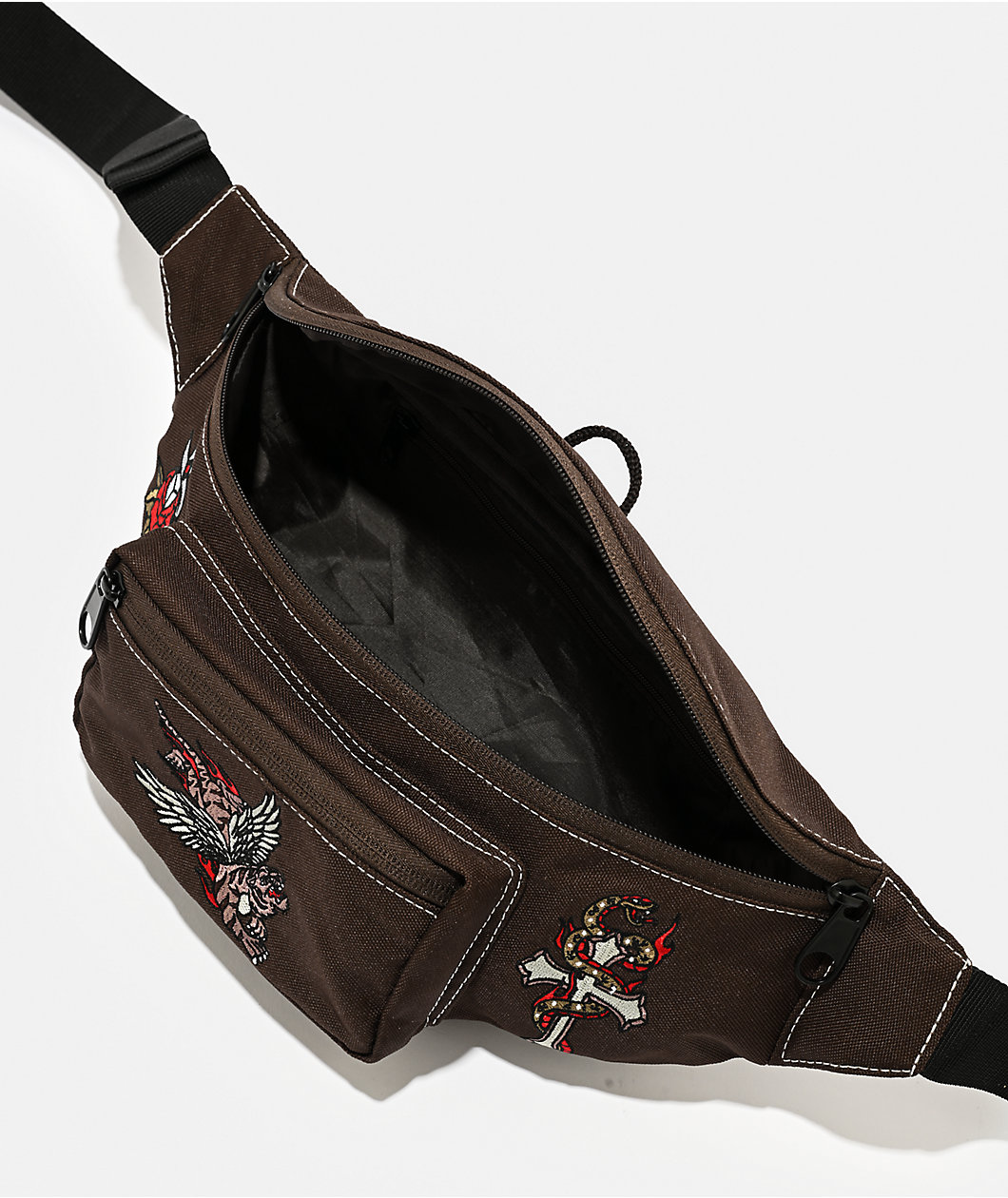 Ninth Hall Tatted V2 Brown Fanny Pack