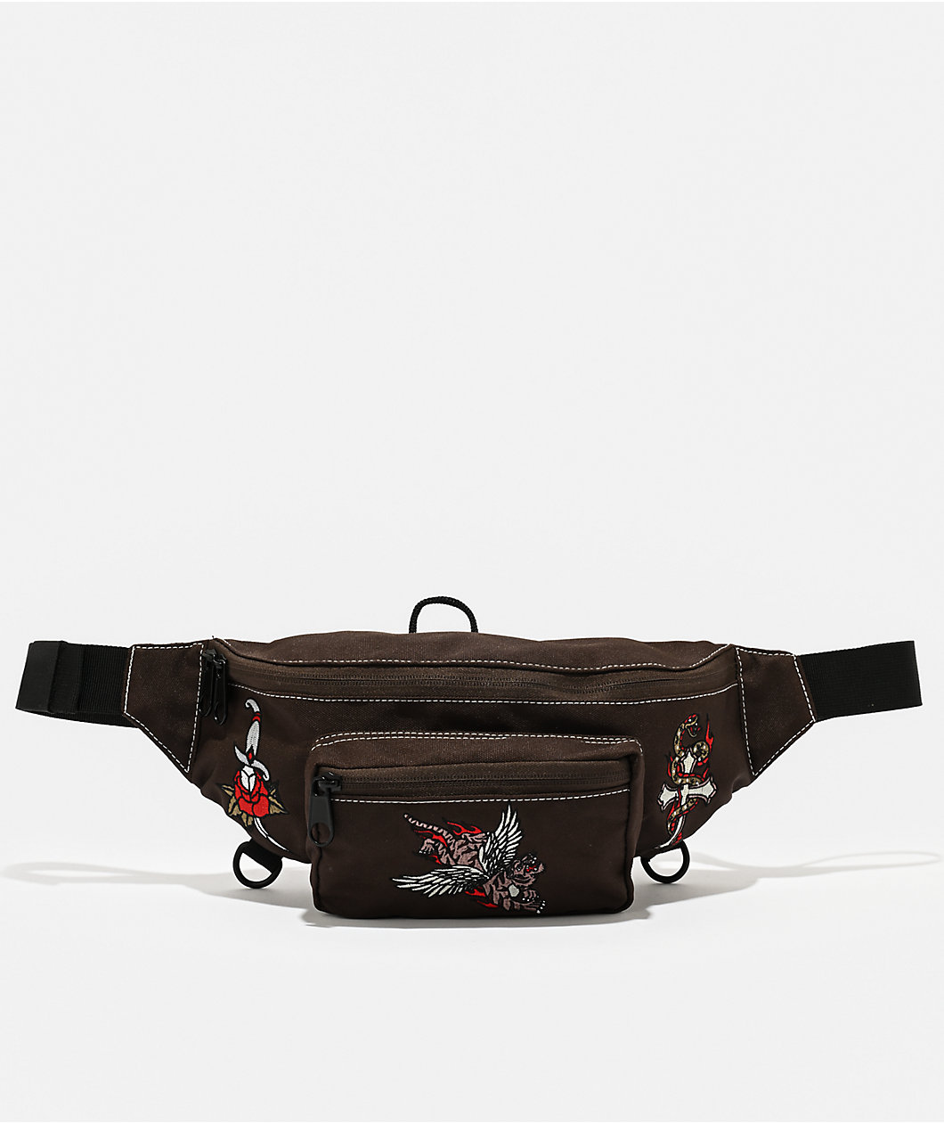 Ninth Hall Tatted V2 Brown Fanny Pack