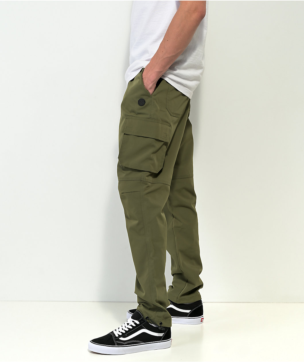 Ninth Hall Trance Olive Cargo Pants