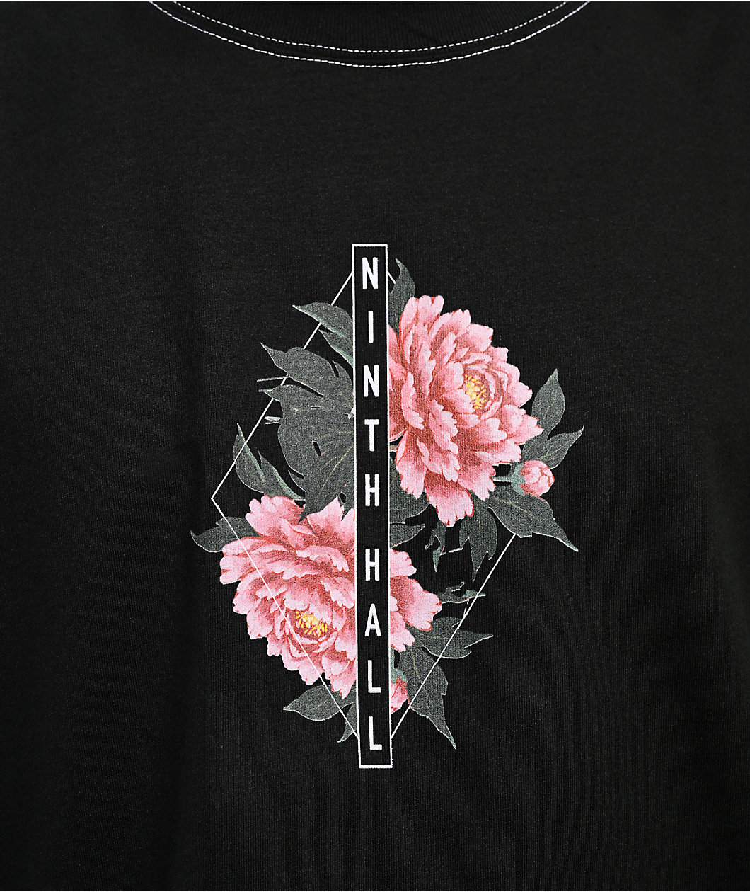 Ninth Hall Venom Contrast Black T-Shirt