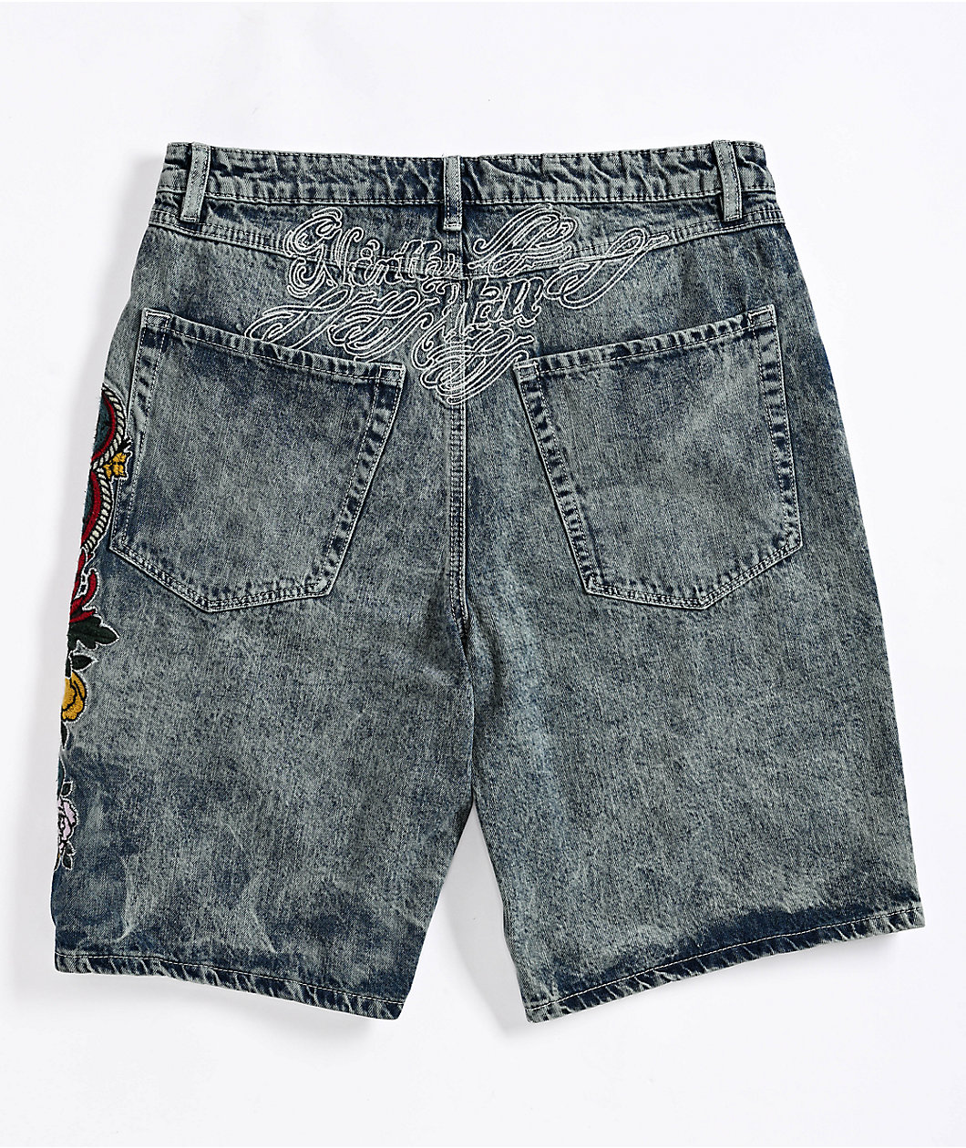 Ninth Hall Waylay Light Blue Denim Shorts