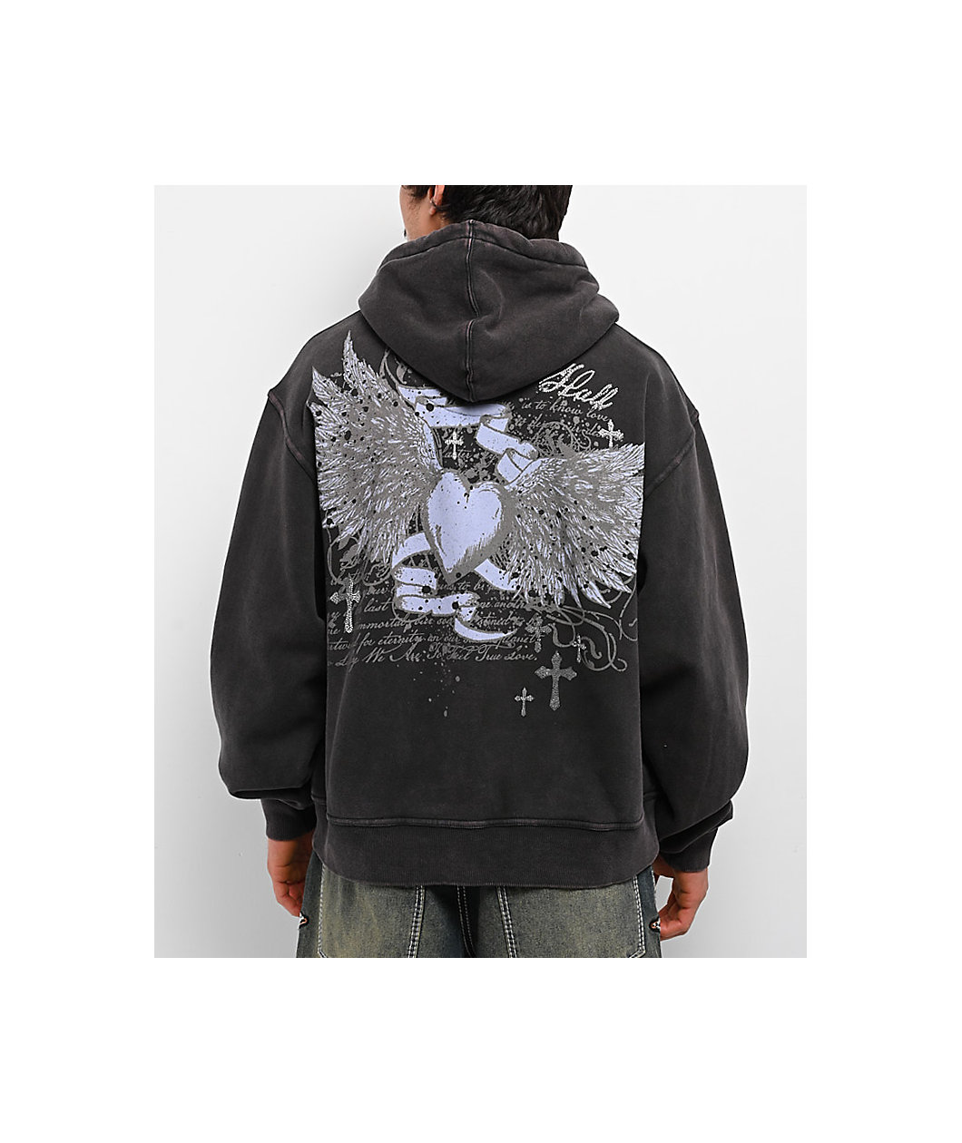 Ninth Hall Y2K Revival Black Hoodie