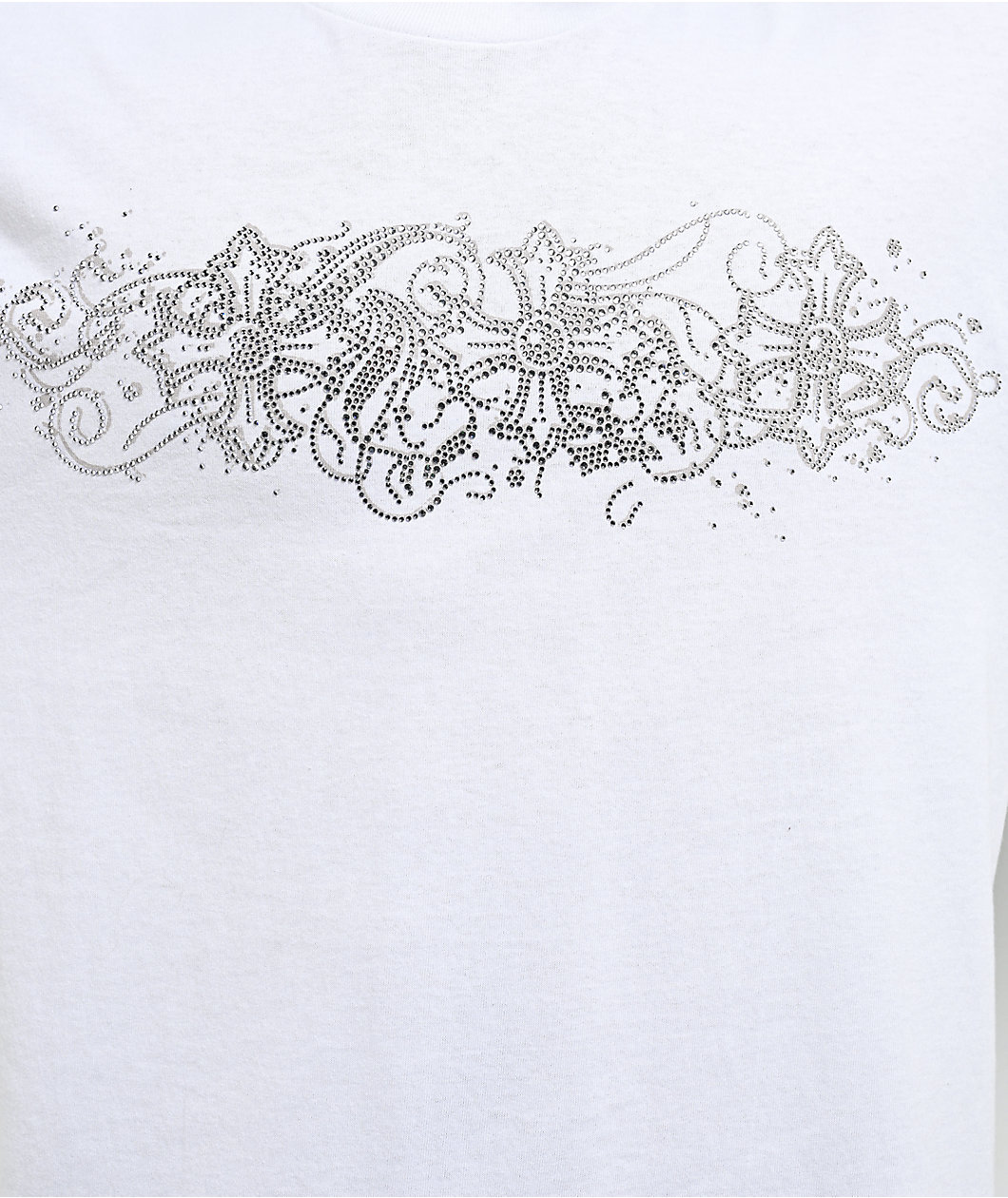 Ninth Hall Y2K Rival White Long Sleeve T-Shirt