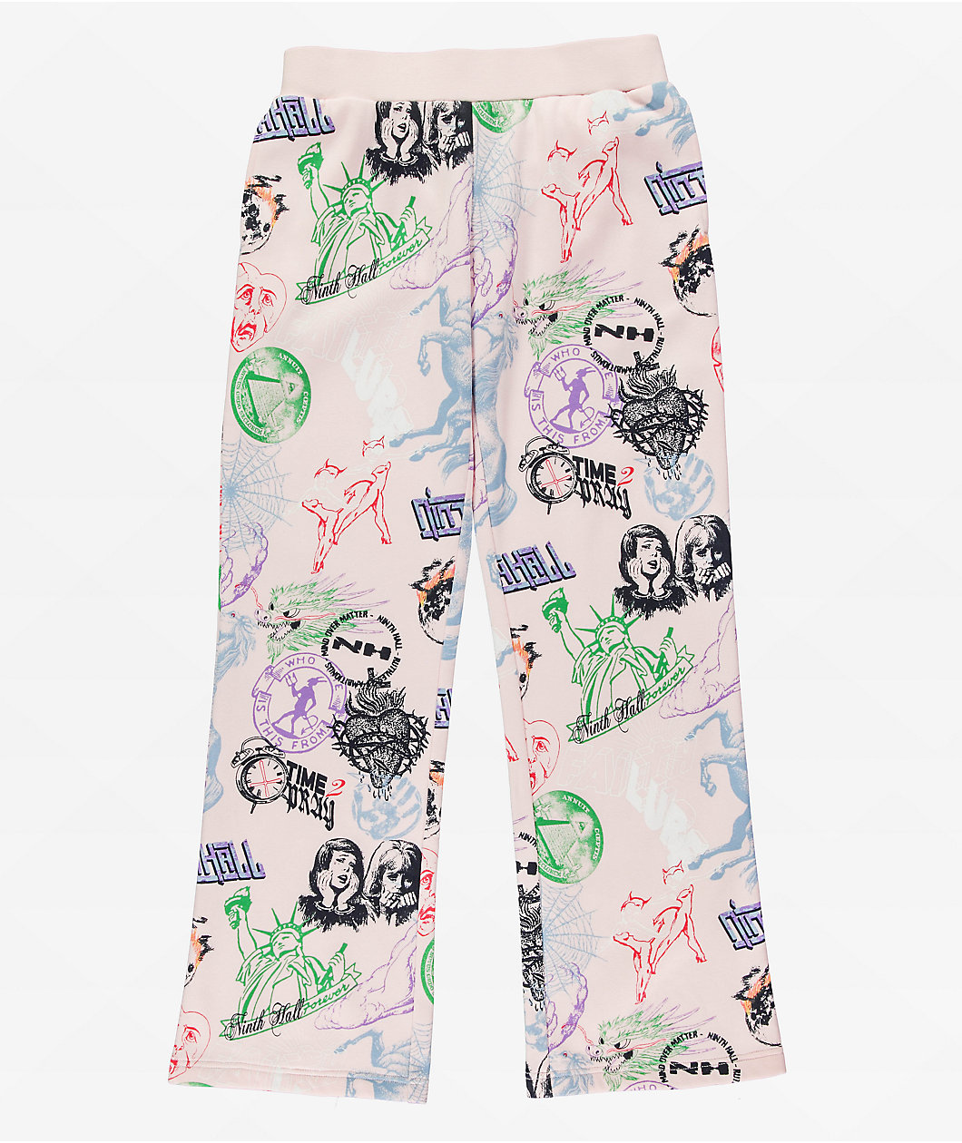 Ninth Hall Zellie Pink Sweatpants