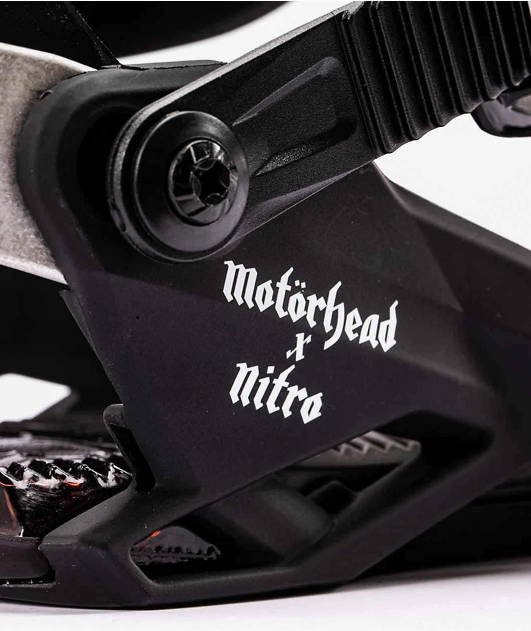 Nitro x Motörhead One Black Snowboard Bindings 2027