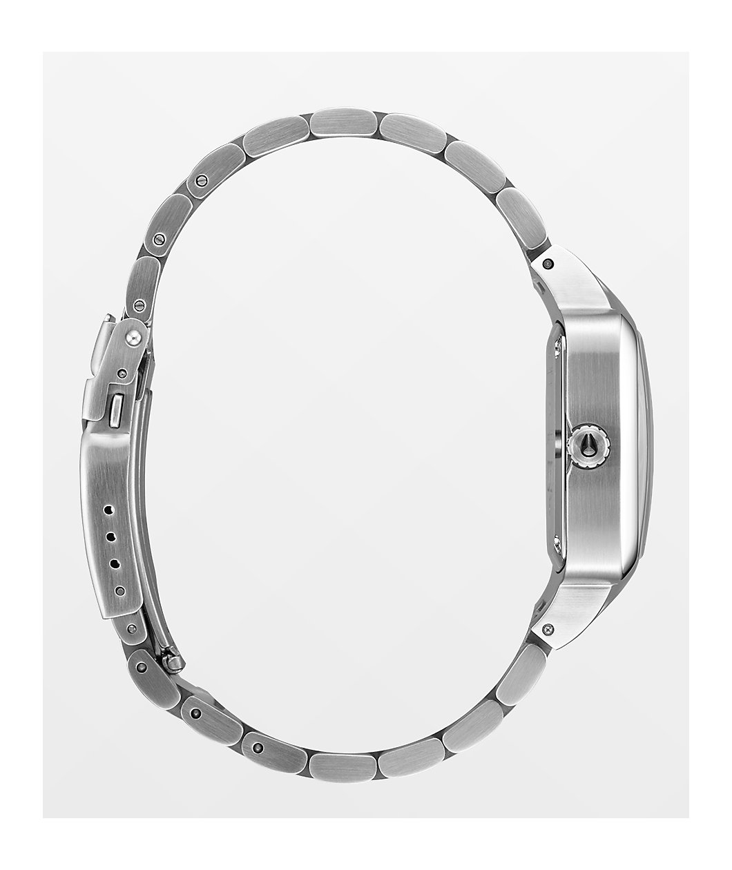 Nixon 25th Anniversary Player Silver Analog Watch