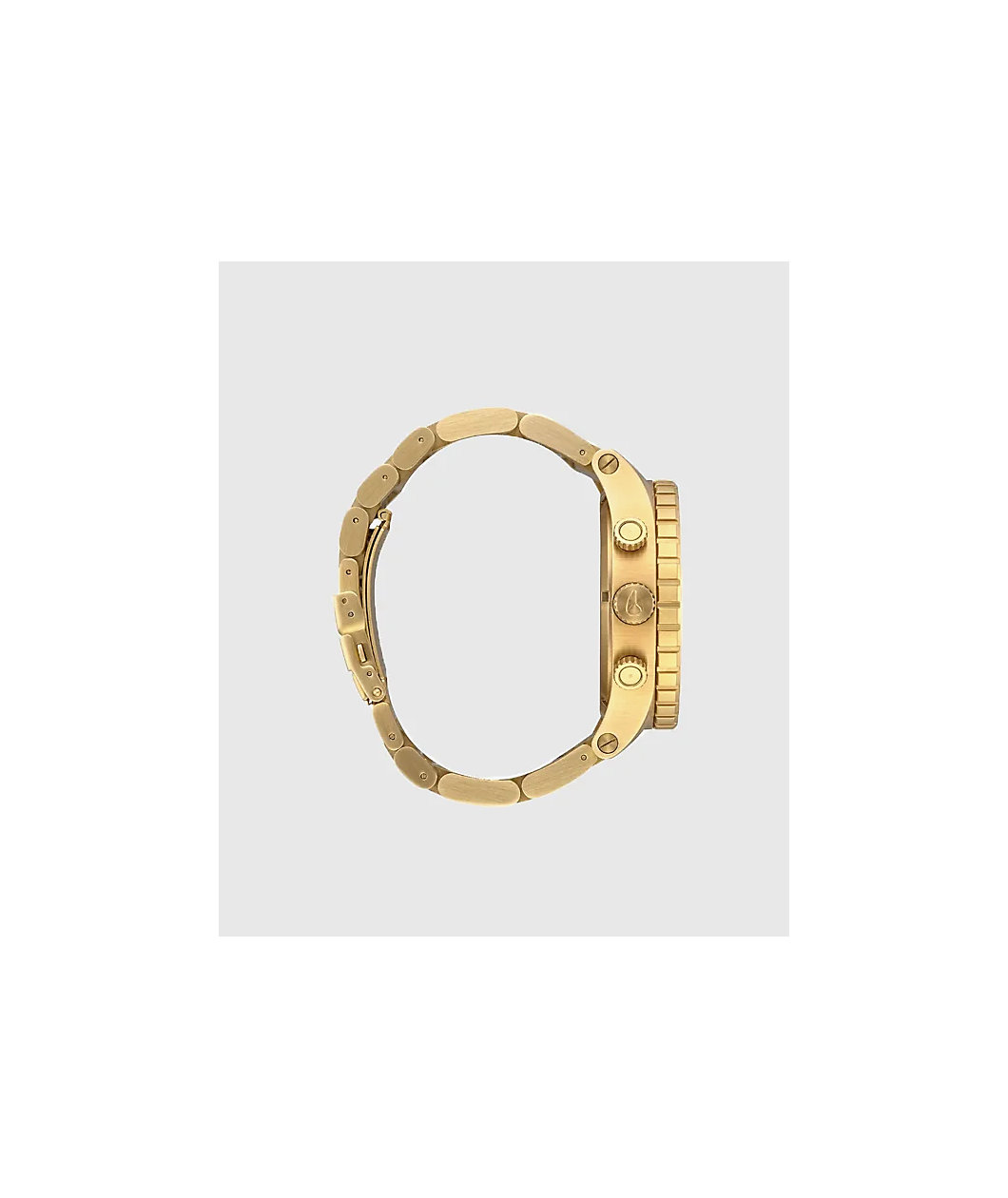 Nixon 51-30 Chrono Gold & Green Sunray Blue Analog Watch