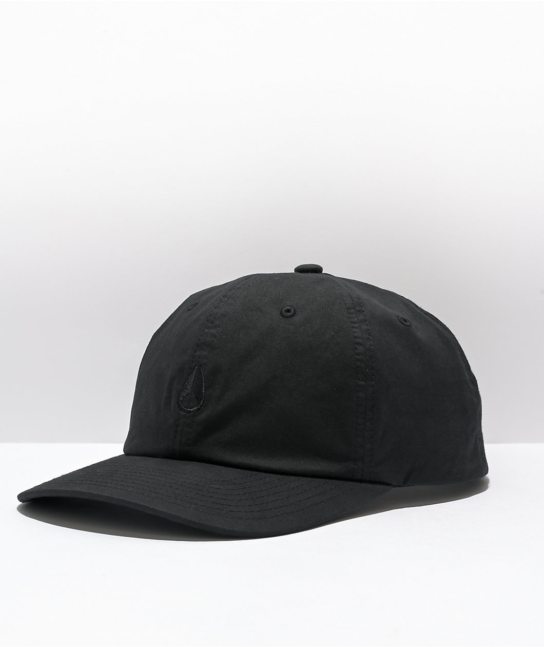 Nixon Agent Black Strapback Hat