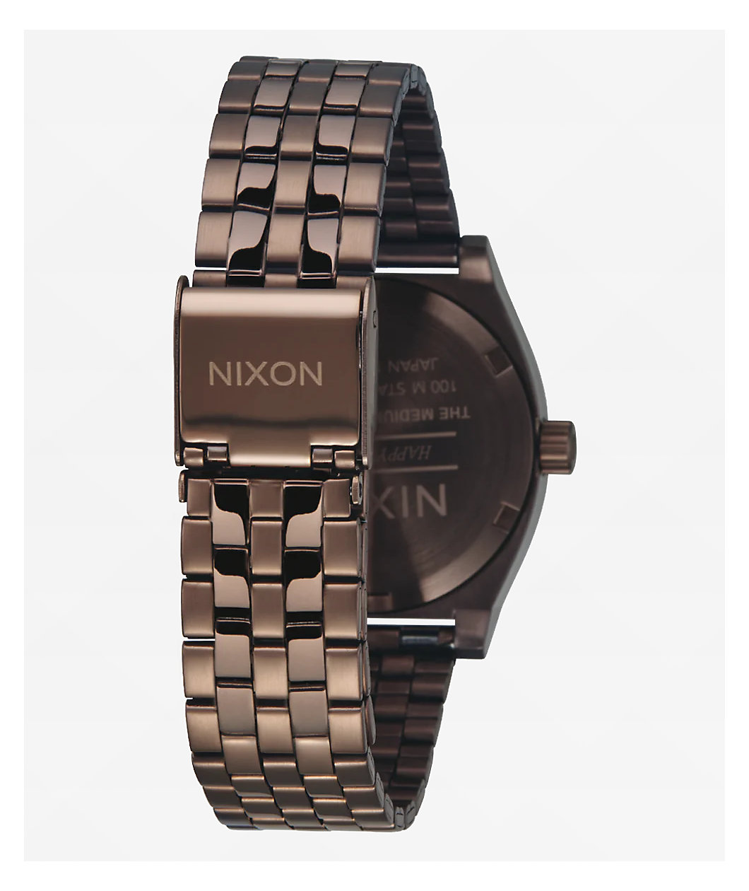 Nixon Medium Time Teller Chocolate & Black Coffee Analog Watch