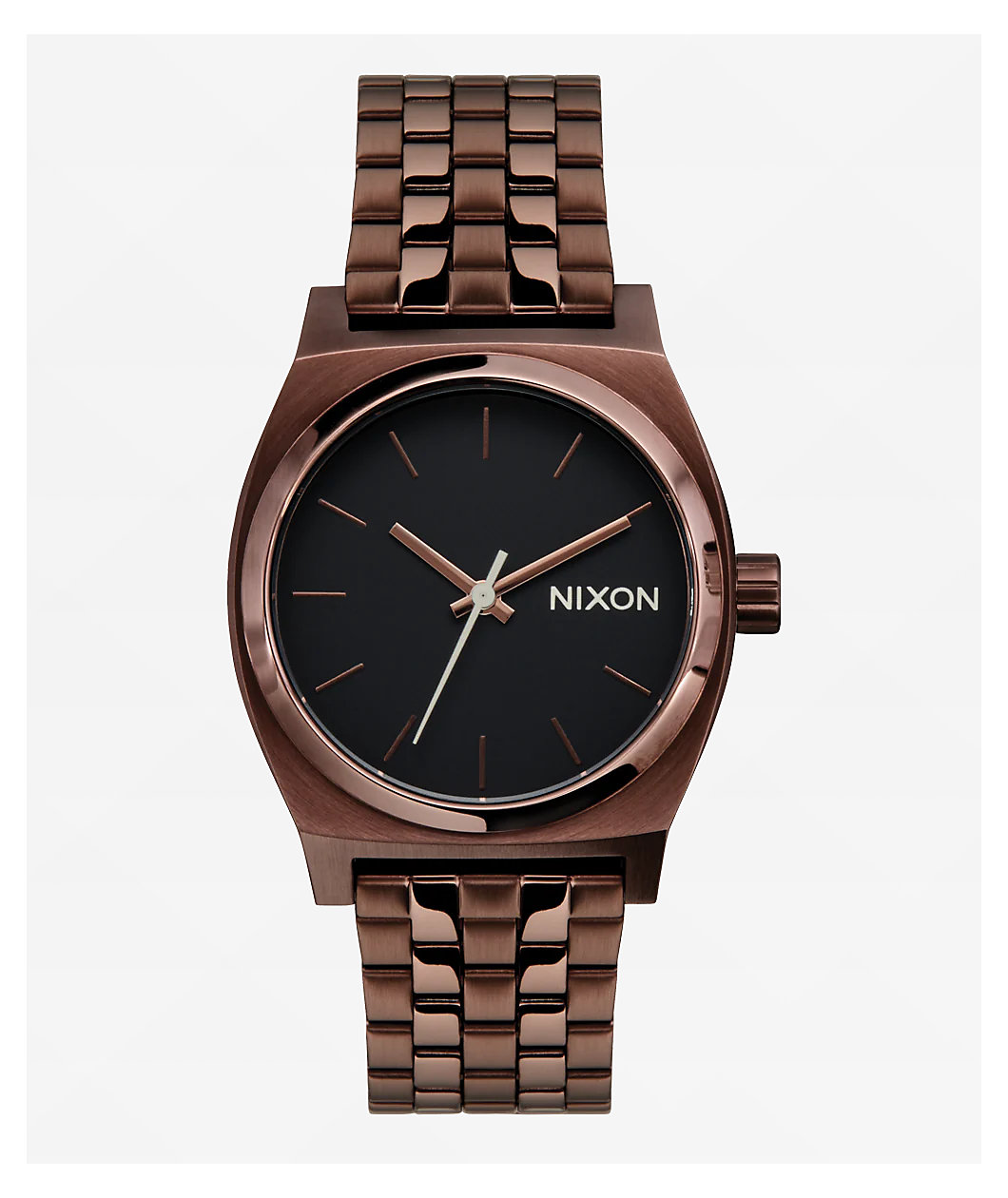 Nixon Medium Time Teller Chocolate & Black Coffee Analog Watch