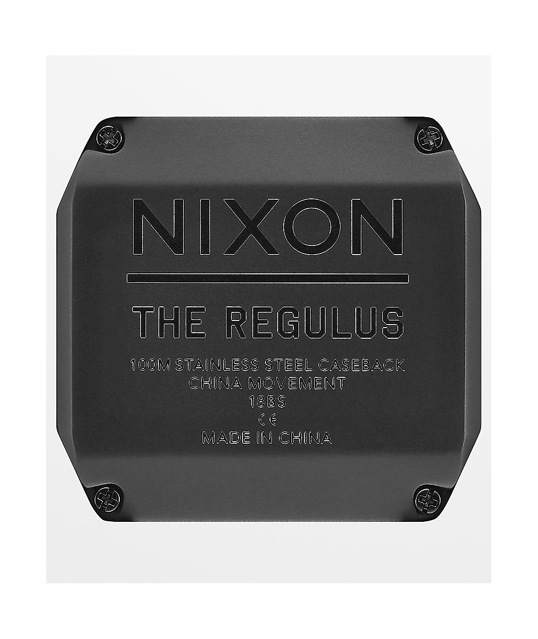 Nixon Regulus Gunmetal Watch