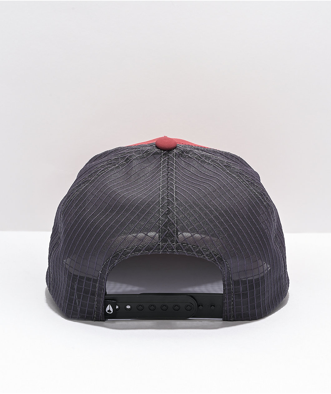 Nixon Searchin Burgundy Trucker Hat