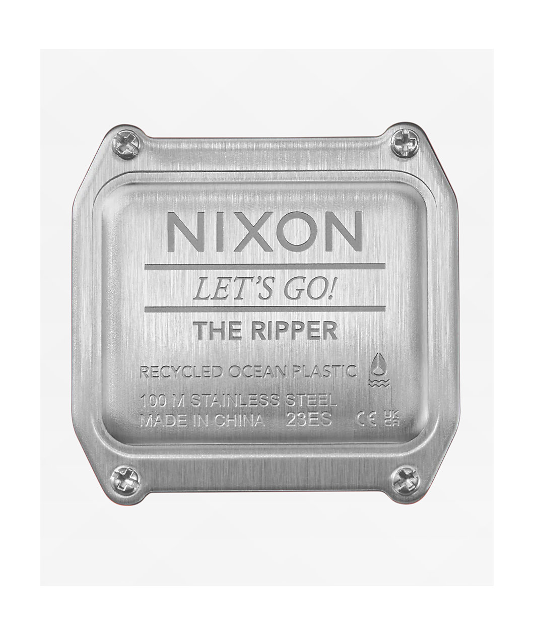 Nixon The Ripper Black Digital Watch