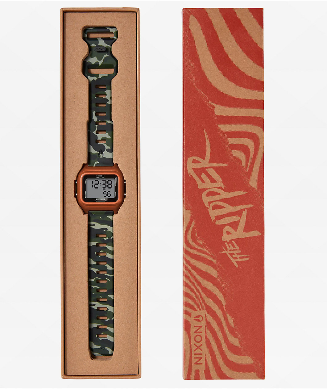 Nixon The Ripper Rust & Camo Digital Watch