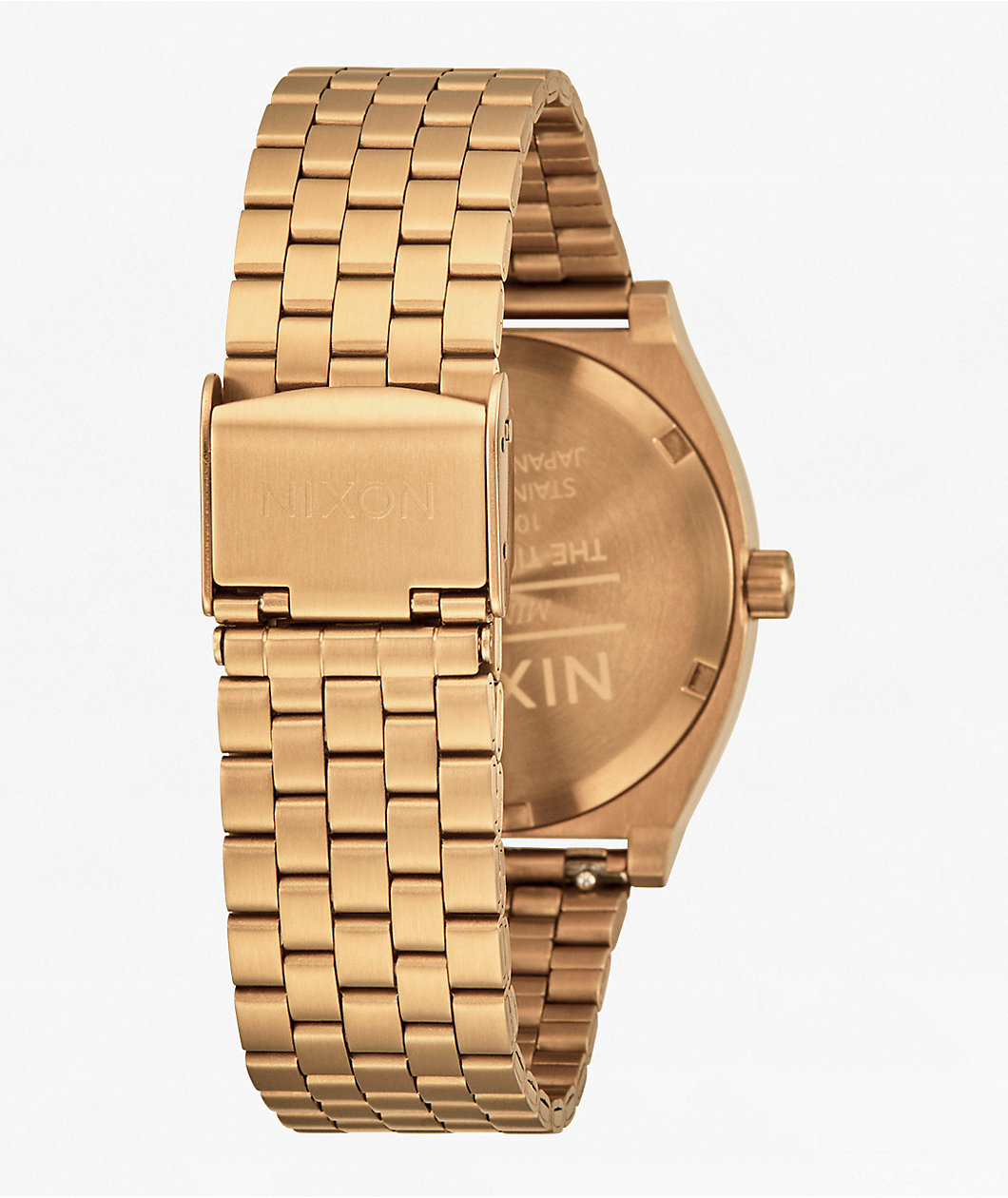 Nixon Time Teller Dim Gold & Vintage White Analog Watch