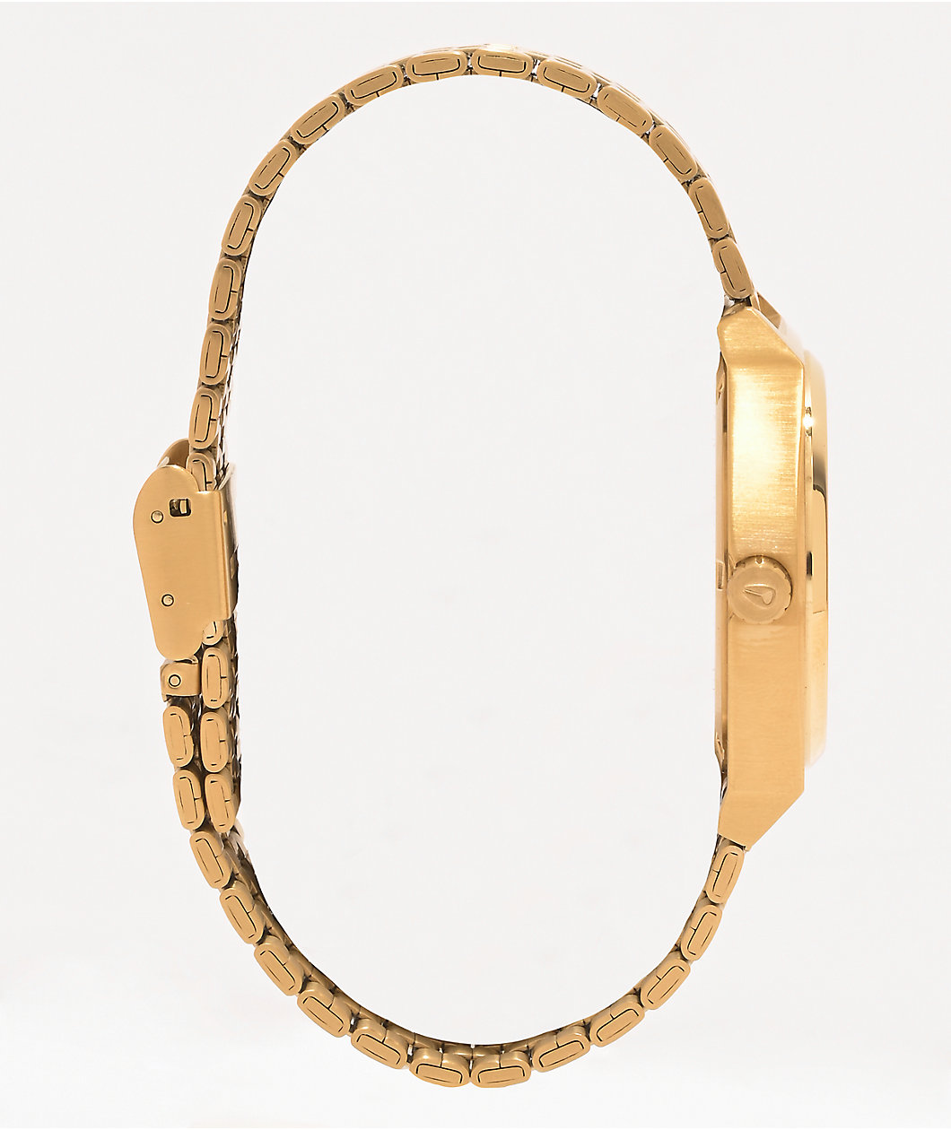 Nixon Time Teller Gold & Red Analog Watch