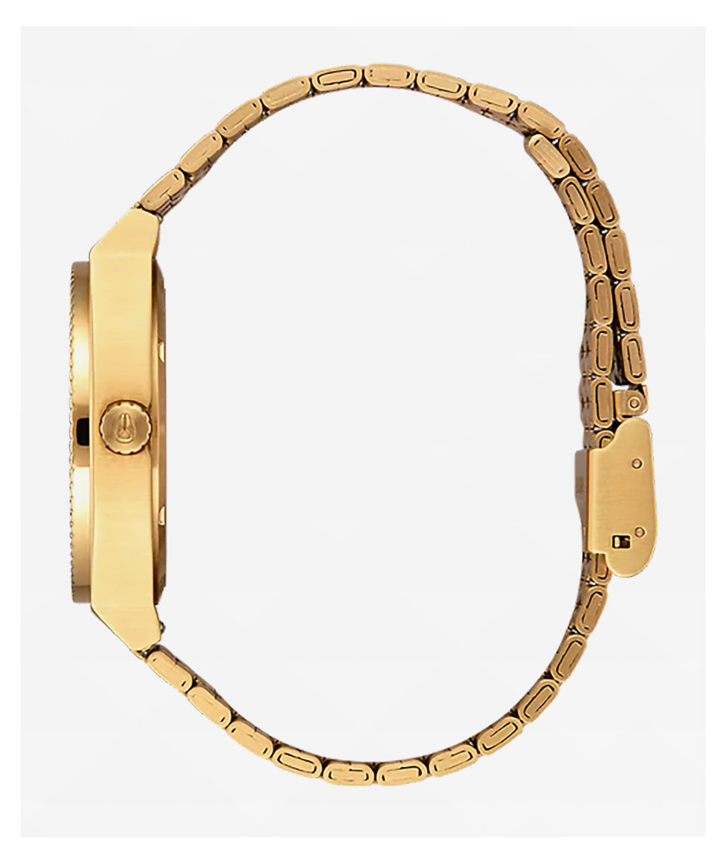 Nixon Time Teller Gold & Turquoise Analog Watch