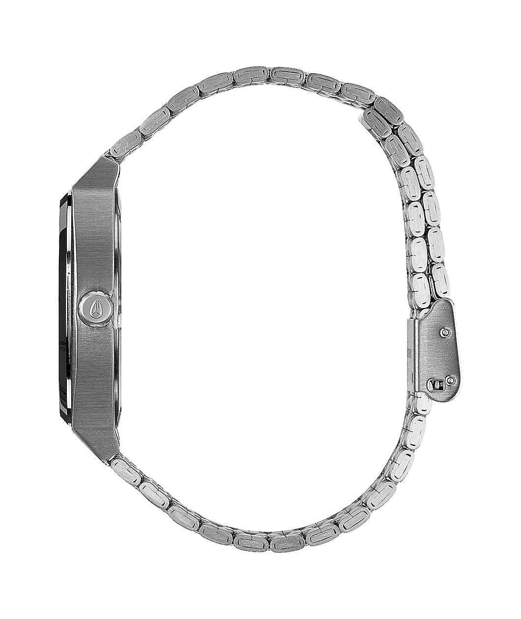 Nixon Time Teller Silver & Black Analog Watch