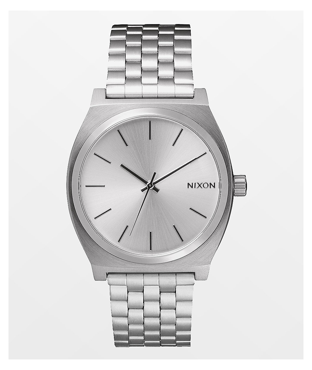 Nixon Time Teller Silver Analog Watch