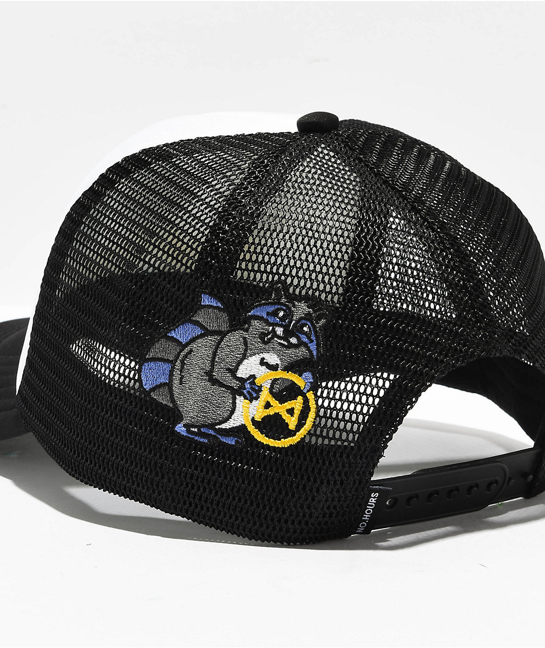 NoHours Creatures Black & White Trucker Hat