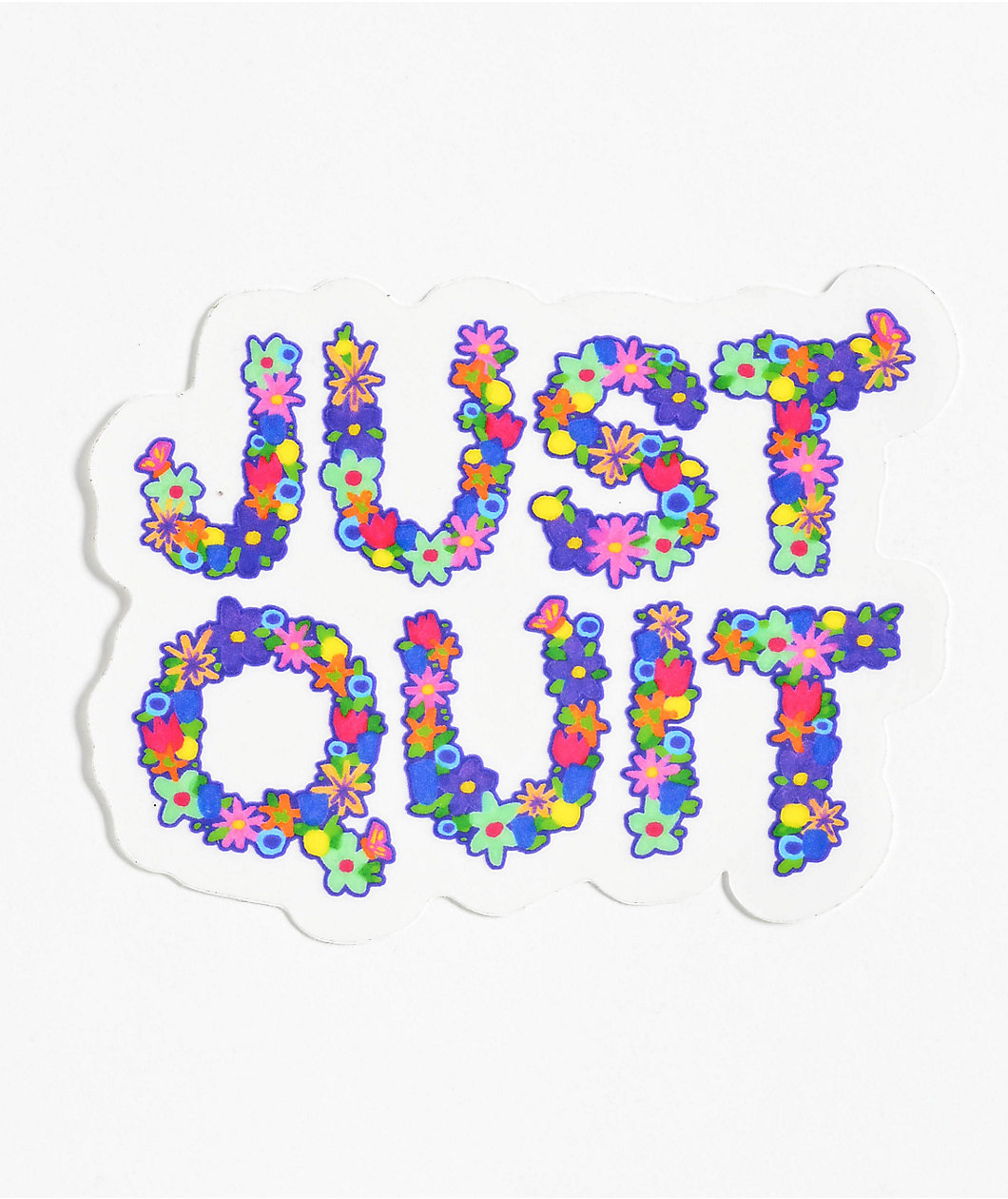 NoHours Just Quit Sticker