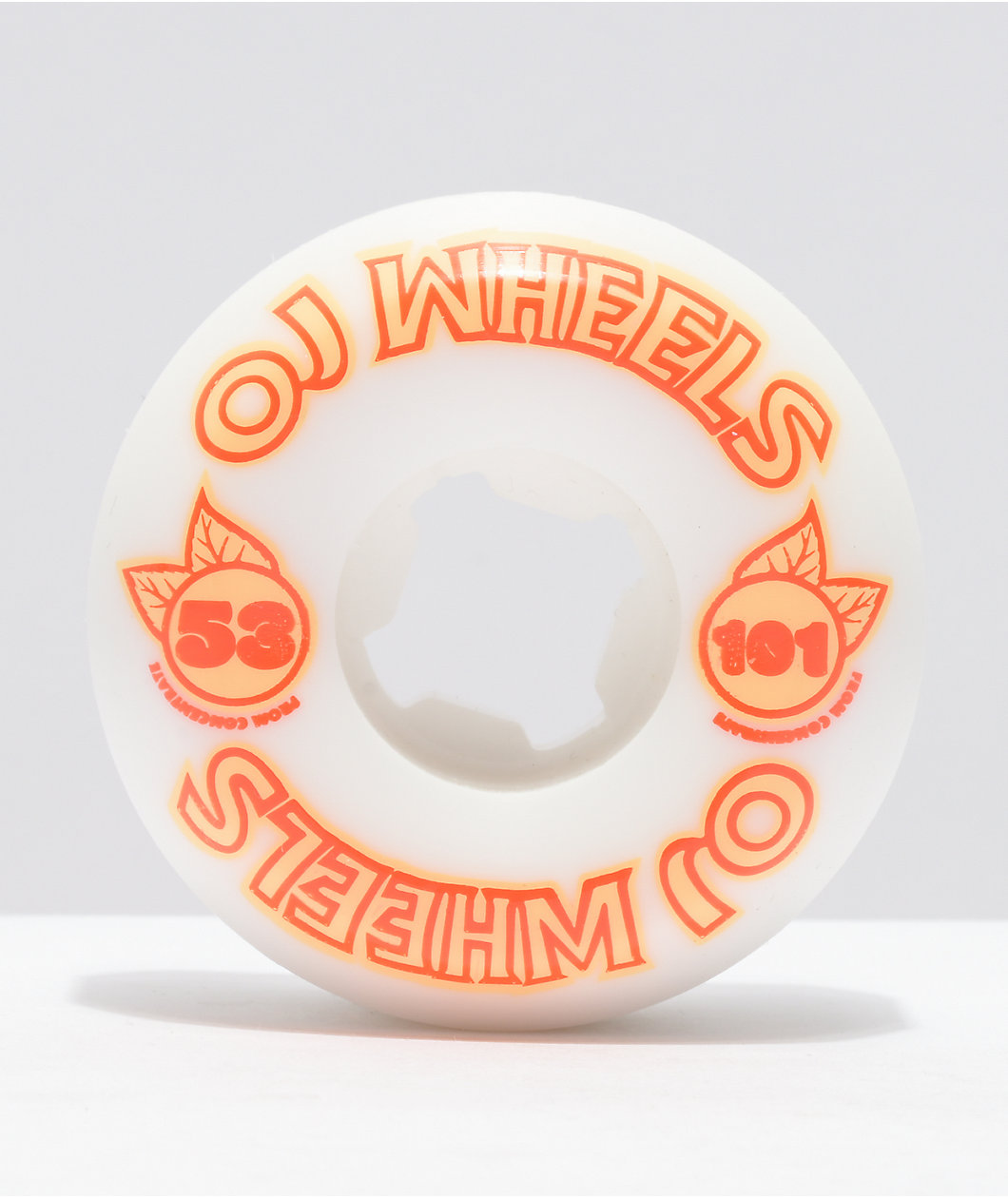 OJ From Concentrate 53mm 101a Orange Skateboard Wheels