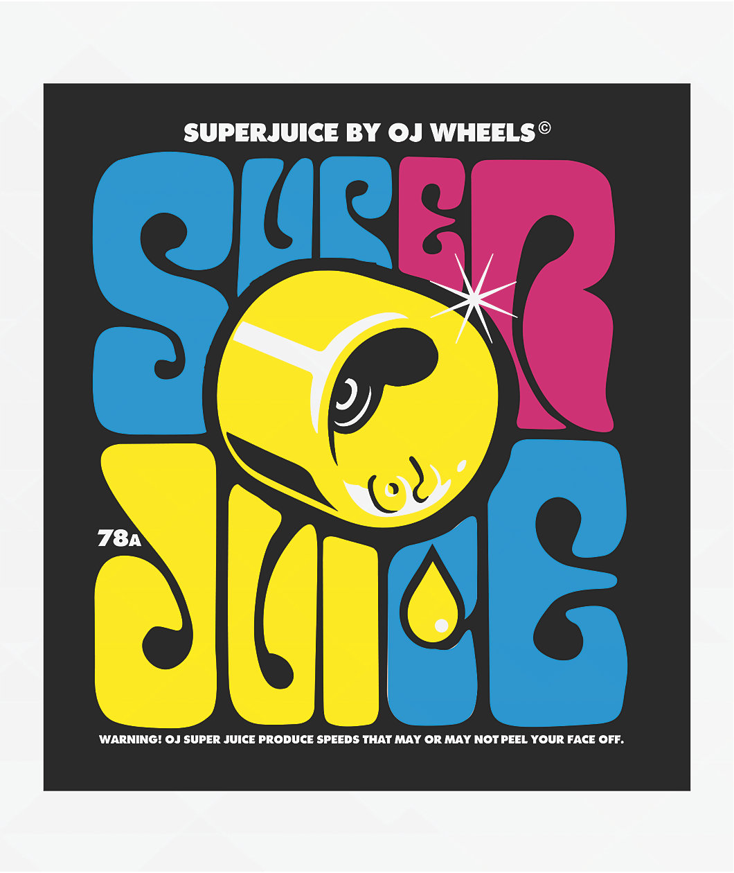OJ Super Juice 60mm 78a CMYK Cruiser Skateboard Wheels