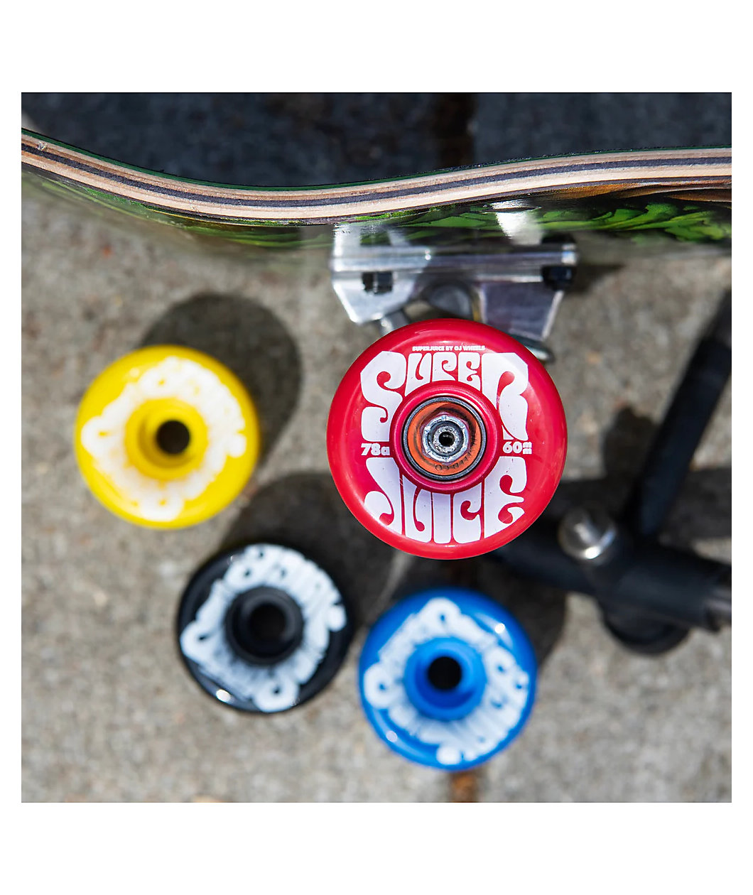 OJ Super Juice 60mm 78a CMYK Cruiser Skateboard Wheels
