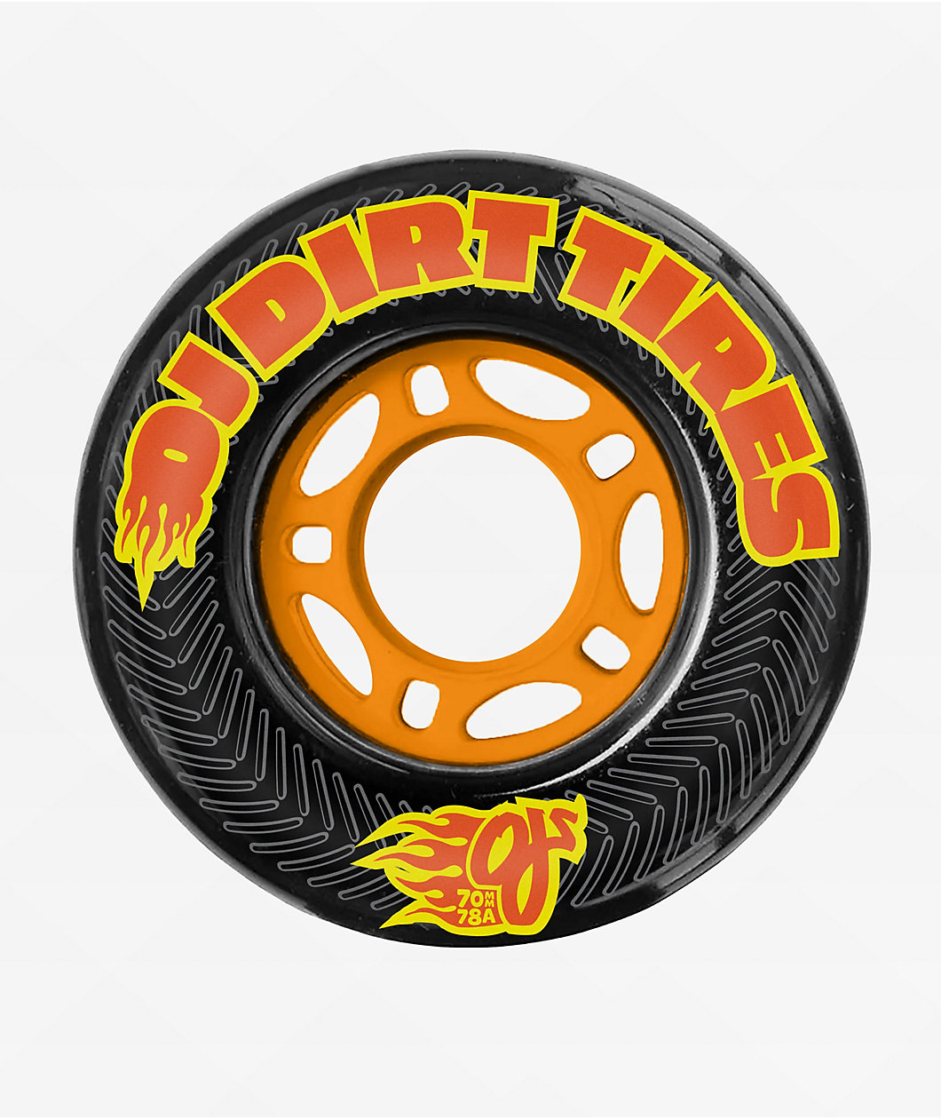 OJ Worthington Dirt Tires Thunder Juice 70mm 78a Cruiser Skateboard Wheels