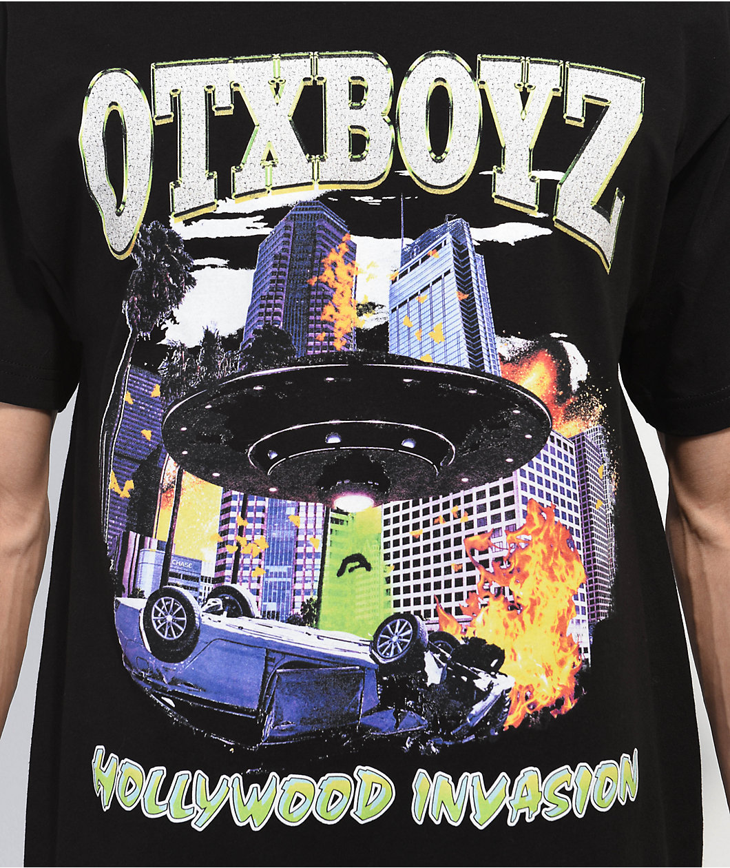 OTX BOYZ Hollywood Invasion Black T-Shirt