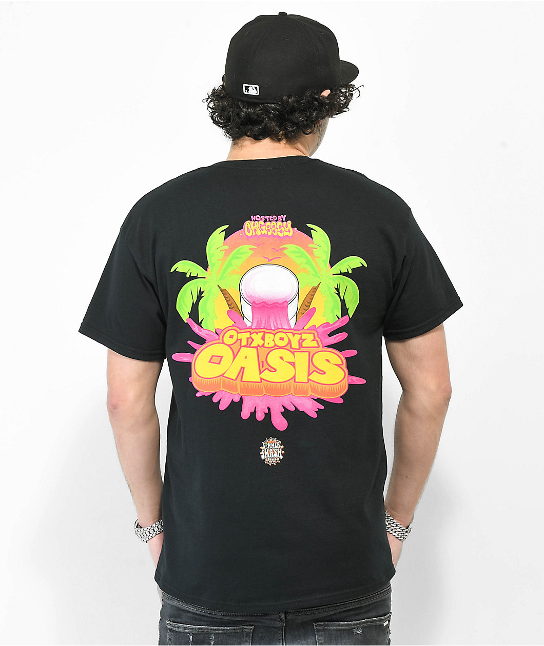 OTX BOYZ Oasis Cup Black T-Shirt