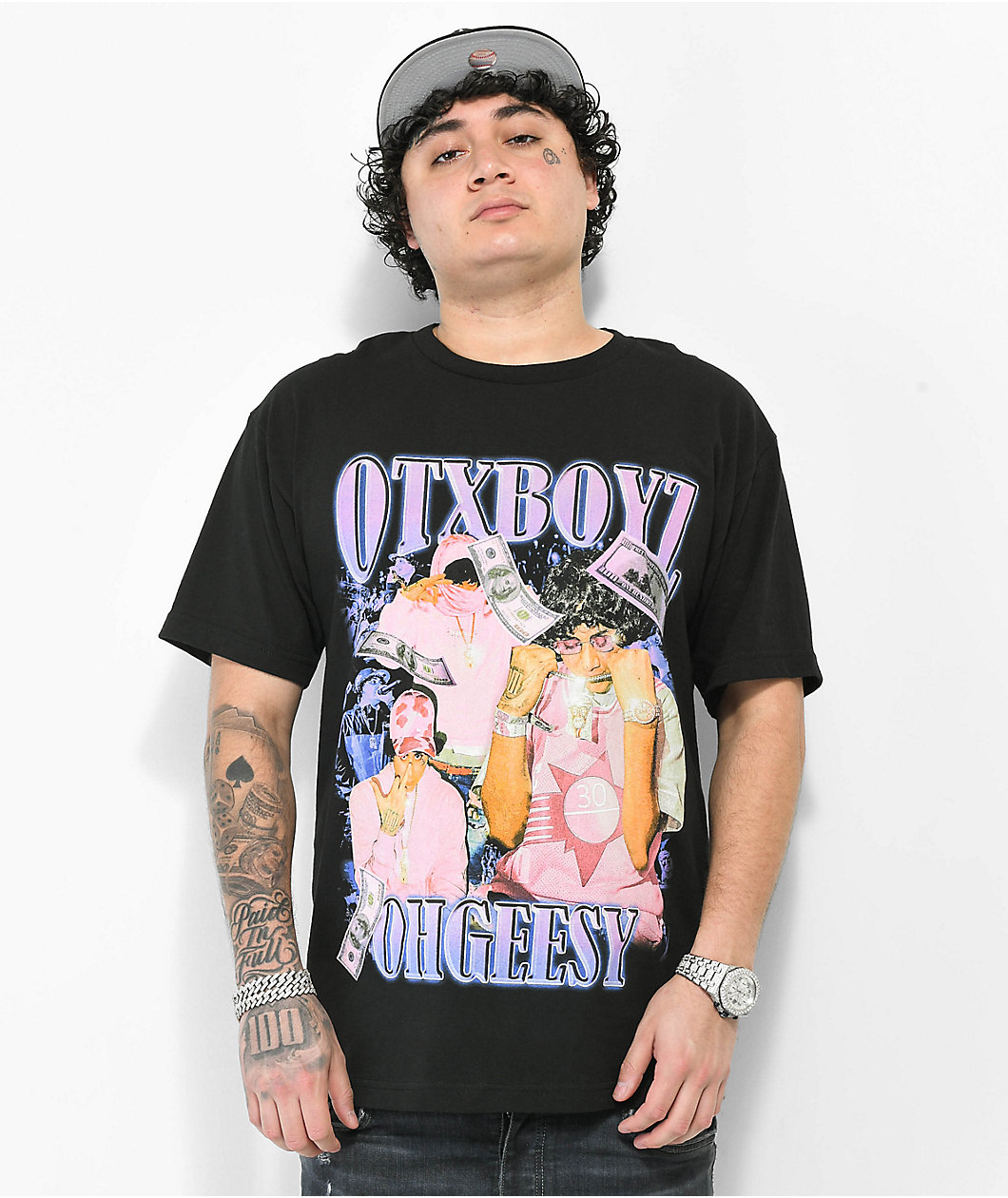 OTX BOYZ OhGeesy Photo Black T-Shirt