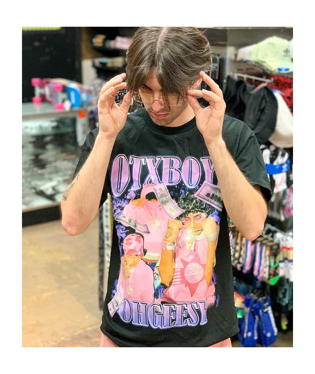 OTX BOYZ OhGeesy Photo Black T-Shirt