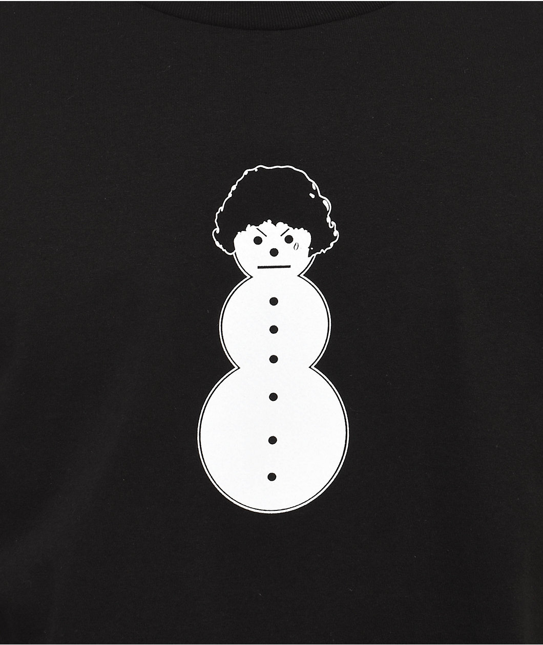 OTX BOYZ OhGeesy Snowman Black T-Shirt
