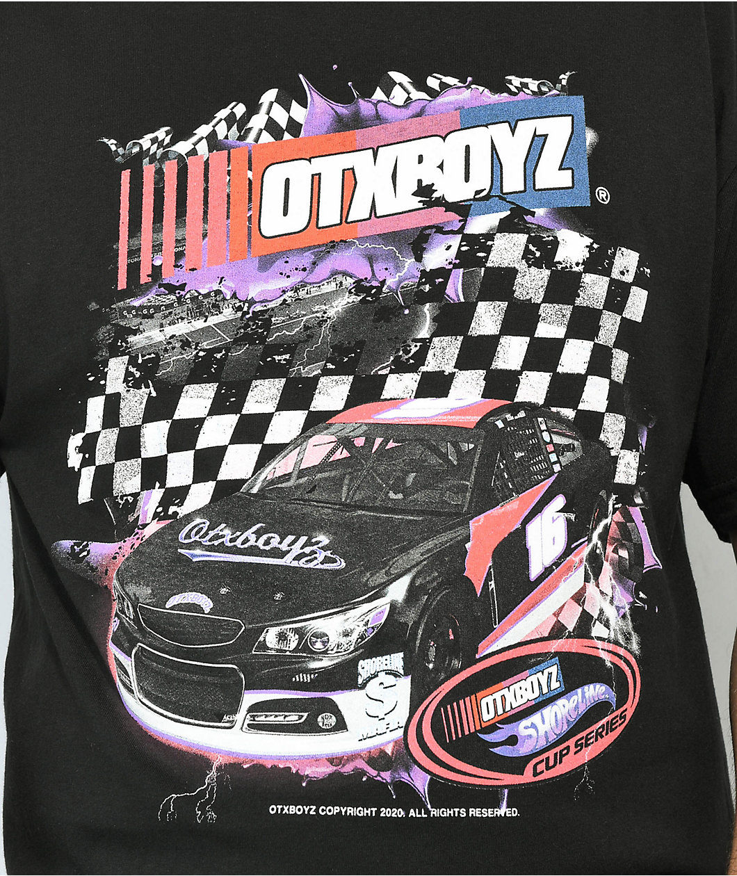 OTX BOYZ Race Boys Black T-Shirt