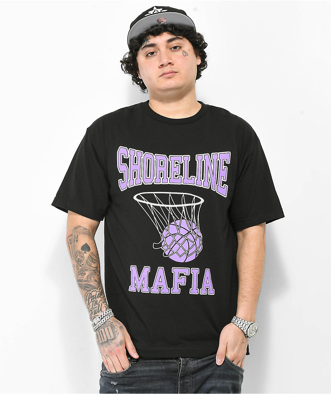 OTX BOYZ Shoreline High Black T-Shirt