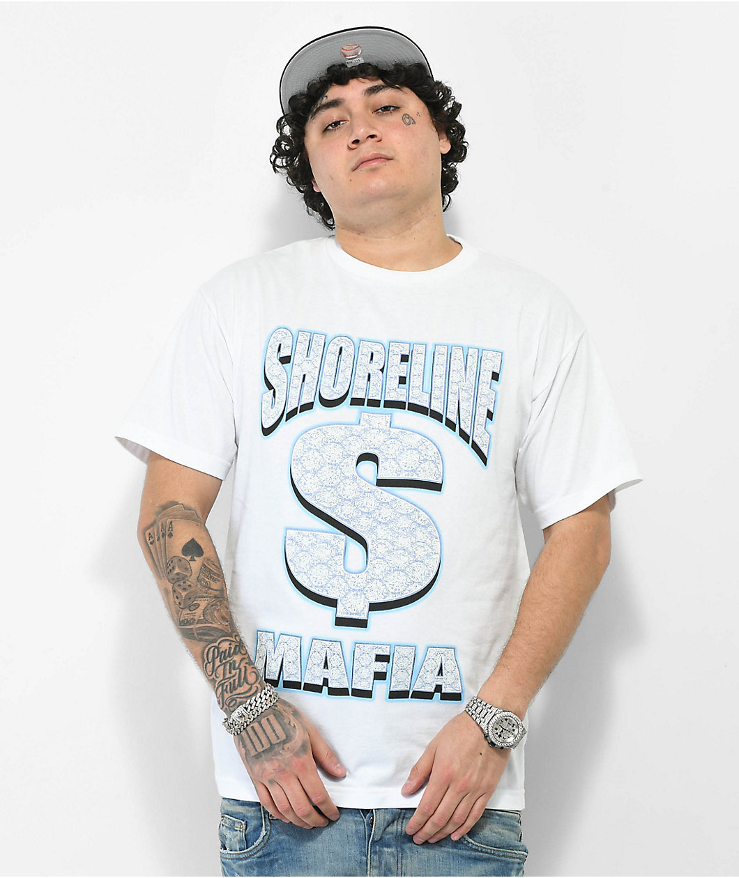 OTX BOYZ Shoreline Shine White T-Shirt