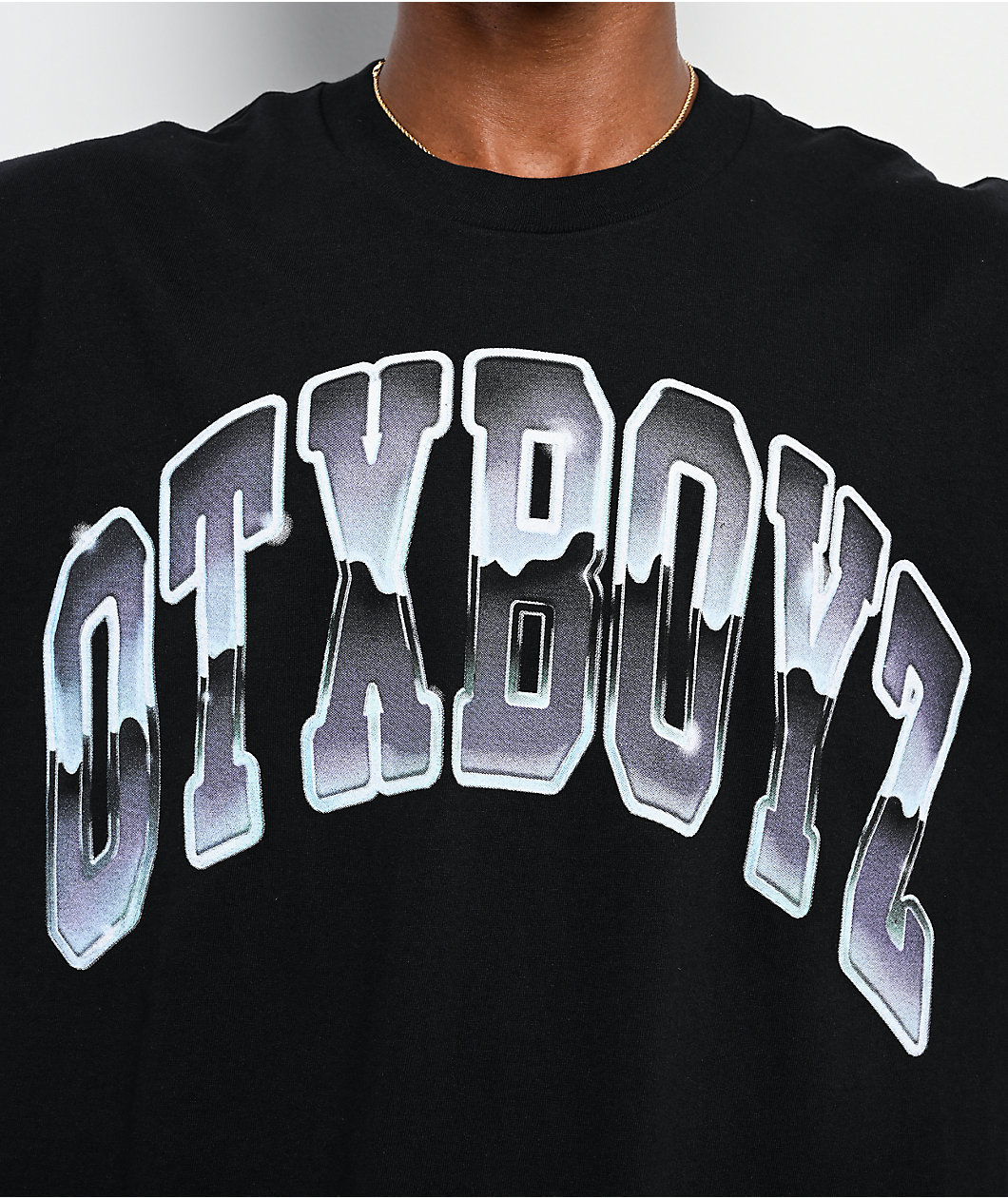 OTXBOYZ Chrome Collegiate Black T-Shirt