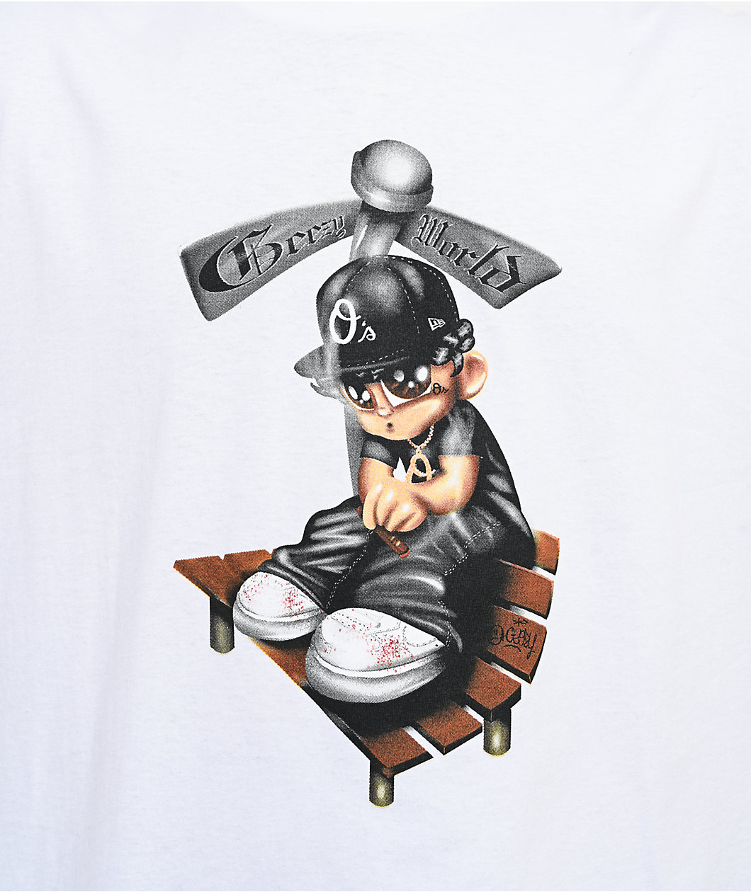 OTXBOYZ Cornerboy White T-Shirt